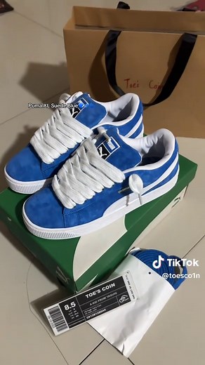 Puma Suede XL Blue: Fashion for Sneaker Lovers