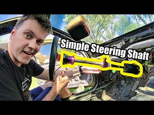 I Installed a Collapsible Steering Column in my SC400