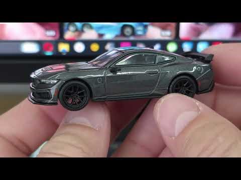Mini GT #957 (Ford Mustang Dark Horse 2024 (Carbonized Gray)) #automobile #ford #mustang #2024