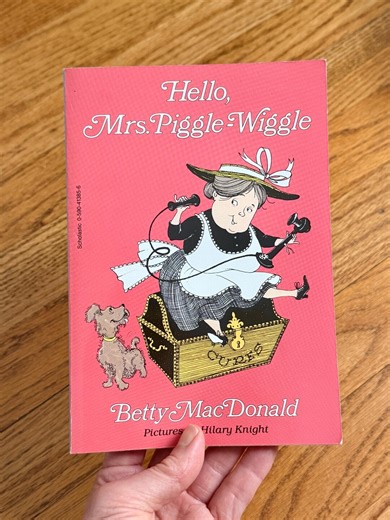 1987 Hello, Mrs. Piggle-wiggle by Betty Macdonald - Vintage Children's Chapter Book (paperback) - Etsy
