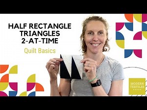 Half Rectangle Blocks Made Easy