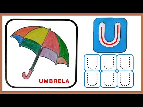 Tracing | Tracing Letter U | Tracing Letters For Kids | Practice Writing Letter U