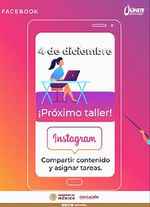 59 reactions · 33 shares | ¿Alguna vez has pensado en todo el potencial que puedes obtener de las redes sociales para las clases a distancia? En esta ocasión, el webinar Instagram 1, te mostrará cómo compartir contenido y asignar tareas. Regístrate aquí  bit.ly/3oTDxFH | Secretaría de Educación Pública | Facebook