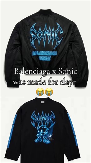 Balenciaga x Sonic collaboration — Slayr remix explained
