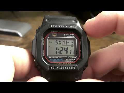 GWM5600-1 Atomic Solar Multi Band 5 Black Casio G-Shock Watch Review