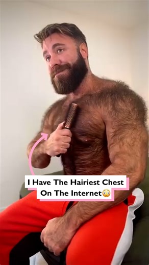 Men go wild for my hairy chest, and you can see why 😳👏 | Four Nine