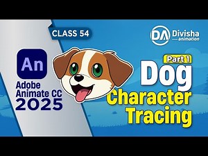Create AMAZING 2D Animations with Dog Character Head Tracing in Adobe Animate CC (Part 1)