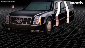 The limo includes eight inch thick doors, night vision cameras, and bottles of the president’s blood type. | Vocativ