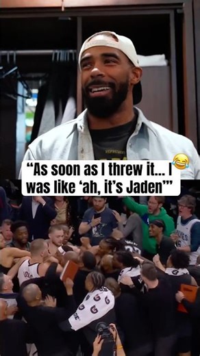 Mike Conley takes blame for the scuffle 🤣