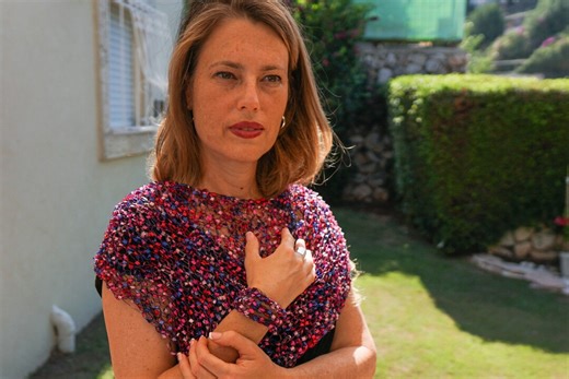 Handknit Colorful Ladder Yarn Shawl and Bracelet Set - Etsy