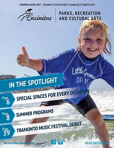 Encinitas Summer 2023 Parks, Recreation and Cultural Arts Guide