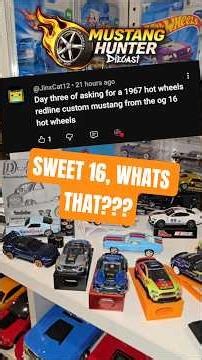 Sweet 16 Hot Wheels Hunt...Do We Have It? #hotwheels #collectibles #mustang