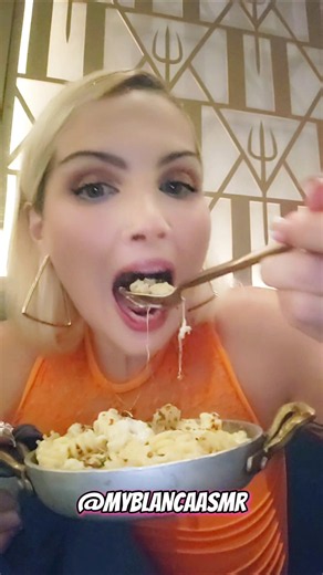 Hell"s Kitchen Mac & Cheese ASMR🍲🧀 #asmreating #hellskitchen #asmrvideos