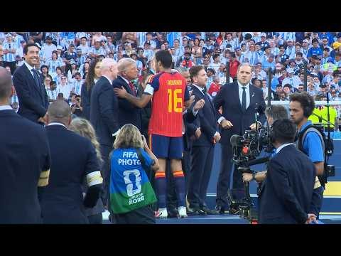 President Trump Participates in a FIFA World Cup Trophy Ceremony