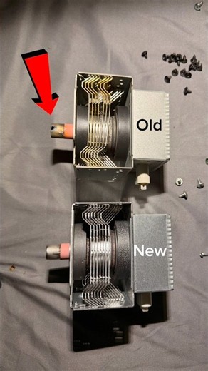 Replacing the Magnetron in a Microwave