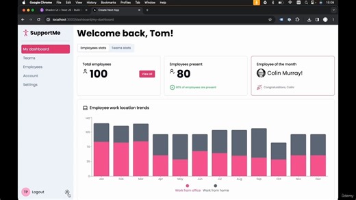 构建精美的仪表板 - Shadcn UI & Next JS - Build beautiful dashboards with shadcn 2025-2