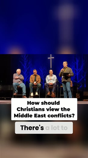 How should Christians view the Middle East conflicts? 🤔 (Palestinian Christian and Messianic Israeli Jew Find Common Ground in Jesus Christ) Check out the full panel discussion on my YouTube channel. Recorded in January 2025. #israel #palestine #jesus #peace #conflictresolution