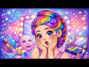 ♥️Paper DIY ♥️ASMR♥️ | Dirty to Clean Paper Doll | Satisfying ♥️Paper Facial♥️Blind Bag /brainrot