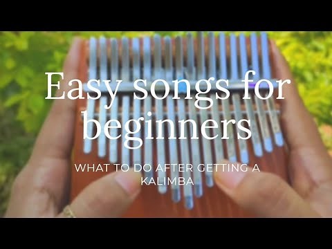 Easy kalimba songs (with tabs) for beginners - A guide