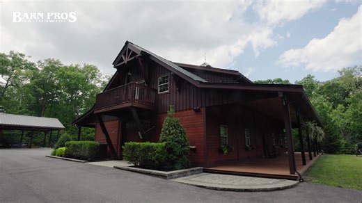 The Denali barn's adaptable design allows for various layouts, catering to your specific needs, from stabling to storage. Call us to learn more about the Denali's versatility. 866.844.2276 | Barn Pros