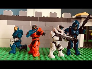 Lego Halo mega construx/bloks stop motion slayer ‪@Halo‬