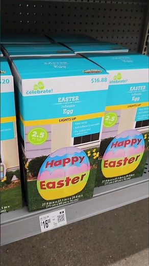 Walmart Easter Inflatables 2025 #inflatable #Easter #spring