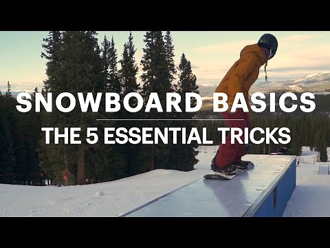 5 Snowboard Tricks for Beginners || REI
