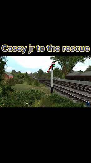 Casey jr to the rescue #caseyjrcircustrain #thomasandfriends #henrythegreenengine