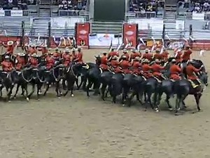 37K views · 439 reactions | RCMP Musical Ride performance at the Canadian National Exhibition. | British & Commonwealth Forces | Facebook
