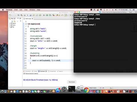 C++ String Library Tutorial