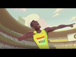 usain bolt animation : The boy who learned to fly