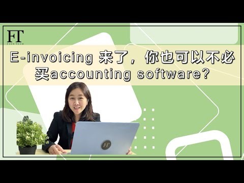 48. E-invoicing 来了，你也可以不必买Accounting Software