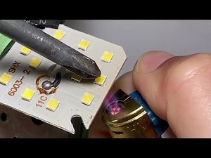 How to repair led lamp bulb at home