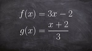 Verifying two linear equations are inverses of each other