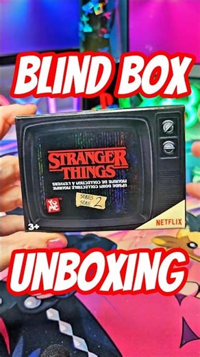 🕷️ STRANGER THINGS SERIES 2 BLIND BOX UNBOXING ✨️ #ASMR #asmrunboxing #strangerthings #shorts