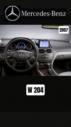 Mercedes-Benz Clase C interior evolución (W 201-W 206) #mercedes #mercedesbenz #cclass #classiccars