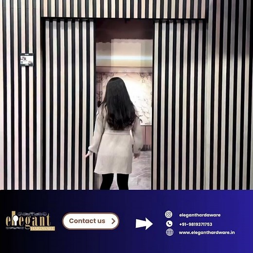 Flush Sliding Door Hardware System