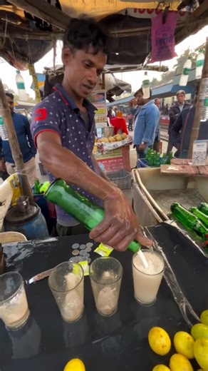 Lemon soda || summer drinks || #drinks #streetfood #food #lemonsoda