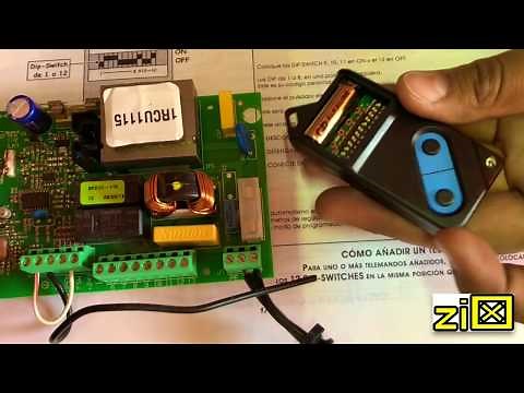 Programar control Genius TM433 JA400 en RCU1