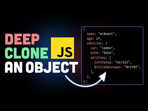 How to deep clone a nested object without using libraries (JavaScript Interview question)