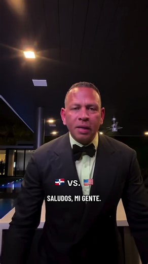 Alex Rodríguez calienta el RD vs. EE. UU.: "Será el juego del año"