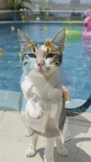 The Purr fect Getaway 🐾 #purrfectday #catvacation #ninelives #cuteanimals #cat