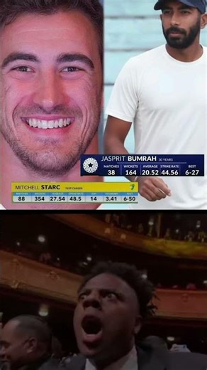 “Bumrah vs Starc – The Real King of Test Cricket? ⚡🔥” #Bumrah #Starc