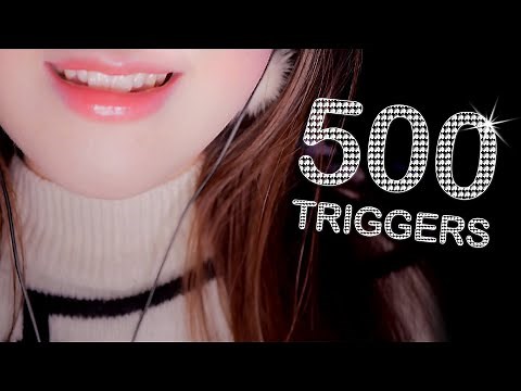 ASMR Ultimate 500 Triggers✨