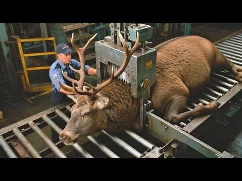Deer Meat Processing Factory | Modern Venison Production