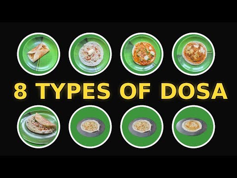 Ultimate Dosa Collection | 8 Types of Tasty Dosa Recipes | Must Try Dosa Recipe