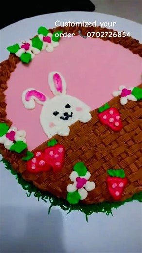 Bunny cake ideas 🐰🐰🐰 #cakeideas #bunnycake #buttercakerecipe #cake #birthdaycakedecoration
