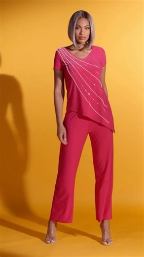 Especially Yours on Instagram: "💕Asymmetrical Flowy Pantset by Studio EY This ultra-flattering, forgiving knit pantset is a wardrobe essential. With its fashion-forward style and sophisticated vibe, it's perfect for everything from casual gatherings to dressy nights out. You'll love how it makes you feel. Shop link 🔗 in bio 💕 #especiallyyours #churchfashion #pantset #valentinesoutfit #glam"