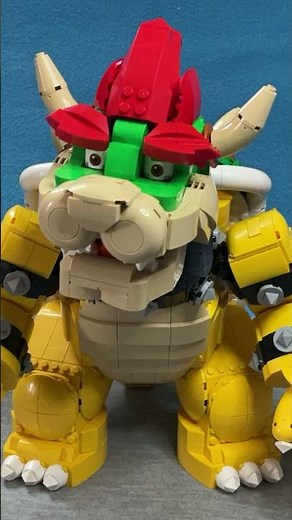 71411 The Mighty Bowser Lego Unboxing and How to Build Part 8 #legomario #bowser #speedbuild