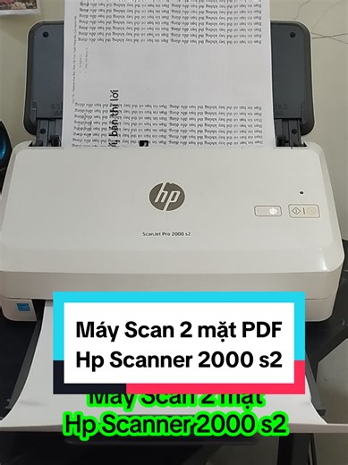 Máy Scan 2 mặt file pdf Hp Scanner 2000 s2 #viralvideo #viral #vitinhminhkhang